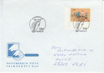 ERIKOISLEIMA ,  SM- Hiihdot, Jyväskylä 26.1.1990