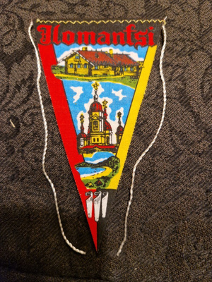 Ilomantsi vintage pieni matkailuviiri
