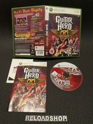 Guitar Hero Aerosmith XBOX 360 - CiB