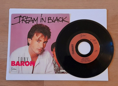 TONY BARON Dream in black/Honey to a be 13 884 1985 Ranska
