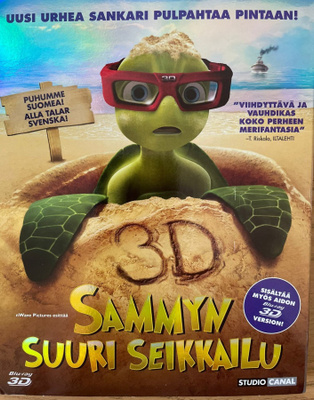 Sammyn suuri seikkailu 3D Blu-ray