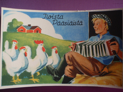 Gundell Lindeberg-Knupfer mies soittaa kanoille haitaria 2.
