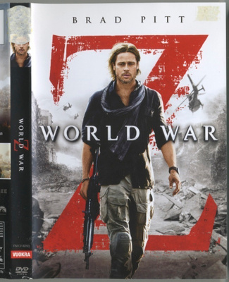 WORLD WAR Z – Suomalainen DVD 2013 - Brad Pitt, vuokralevy