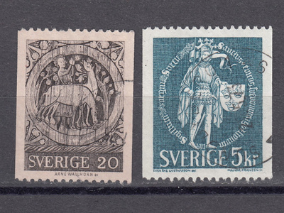 Ruotsi 1970 Fa 684 ja 690 Pyhä Stefanos ja Sinetti