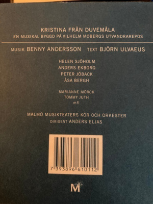 KRISTINA FRÅN DUVEMÅLA  - CEEDEET plus KIRJA