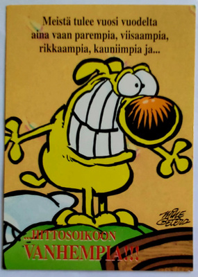 GRIMMY-KULKEMATON SYNTYMÄPÄIVÄKORTTI