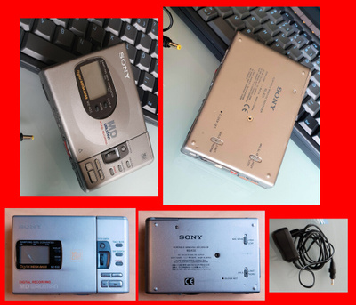Sony MZ-R35 ja Sony MZ-R30