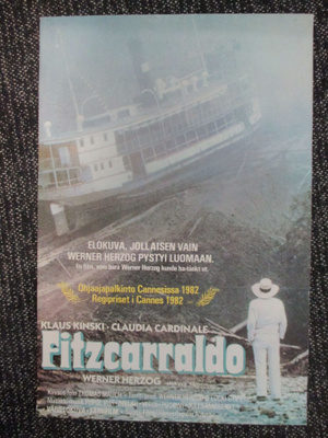 Fitzcarraldo (Werner Herzog, 1982) - vanha elokuvajuliste