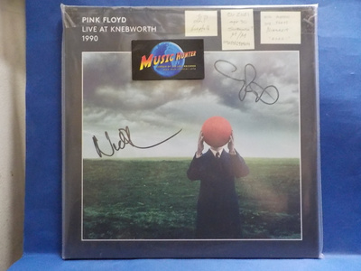 PINK FLOYD - LIVE AT KNEBWORTH 1990 M/M LP + 2 X NIMMARIT