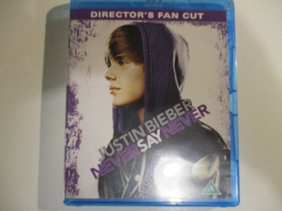 BLU-RAY JUSTIN BIEBER NEVER SAY NEVER
