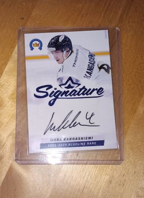 25-26 Blueline Signature Rare Iikka Kangasniemi /20 K-Espoo