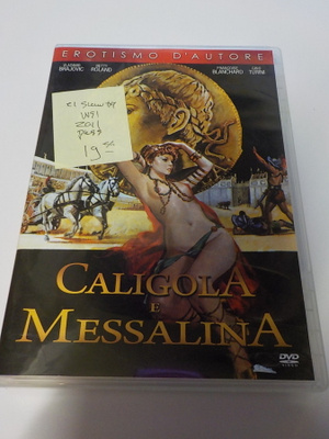 CALIGOLA E MESSALINA UUSI DVD (W)
