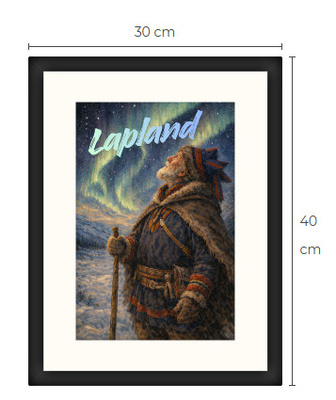 Uusi Lappi Art print 30 cm x 40 cm Limited Edition