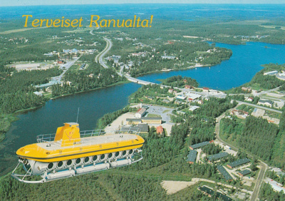LAIVAKORTTI - SUKELLUSVENE KULTAINEN TAIMEN - 2