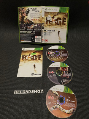Rage Anarchy Edition XBOX 360 - CiB
