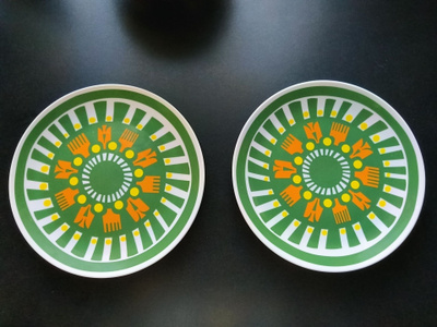 Marimekko Taikamylly lautanen x 2