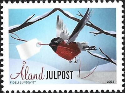 Åland 2015  Joulu  Julpost  ** LaPe 404