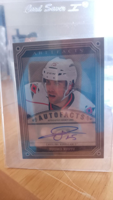 Artifacts autograph Tuomo Ruutu