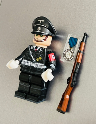 WW2 Saksa Natsi upseeri Lego Mini Figures hahmo