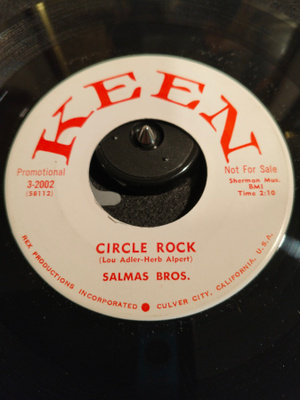 SALMAS BROS.:Circle Rock,KEEN 2002