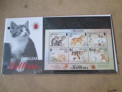 Gibraltar 1997: kissanpentuja pienoisarkki