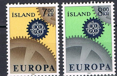 Islanti 1967 - Europa CEPT  ++