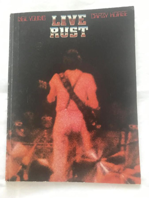 Neil Young Crazy Horse: Live Rust, nuottikirja, 1980