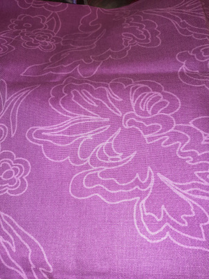 Violetti sisustuskangas