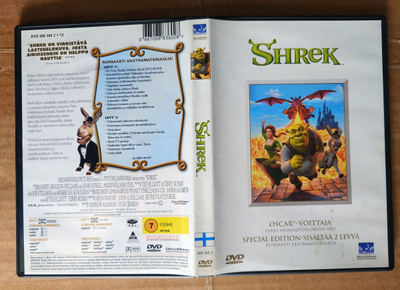 Shrek Special Edition 2-DVD suomijulkaisu