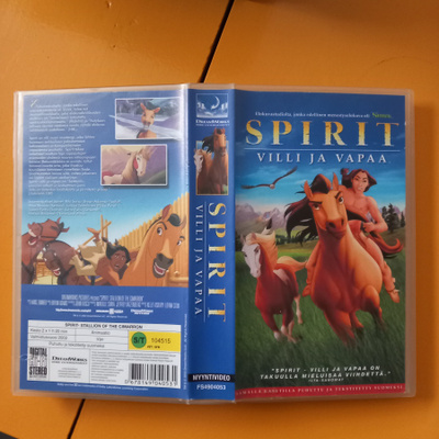 Spirit villi ja vapaa [VHS]