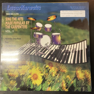 Sing The Hits Made Popular By The Carpenters LaserDisc UUSI