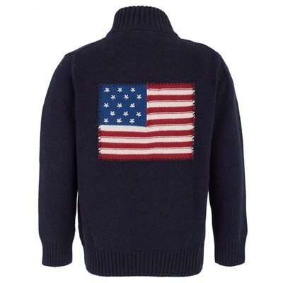 GANT sininen lippu NEULETAKKI 134/140 cm, ovh 149,90 € UUSI