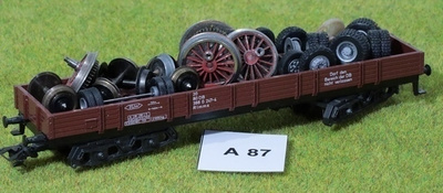 #A87 Märklin 4473 avolava + varaosia, H0, 1:87