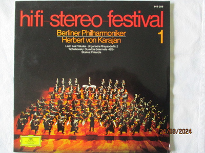 HIFI STEREO FESTIVAL 1 LISZT - TSCHAIKOWSKY - SIBELIUS (LP)