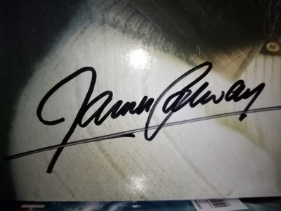 LP JAMES GALWAY : THE PACHELBEL CANON ( SIGNED)