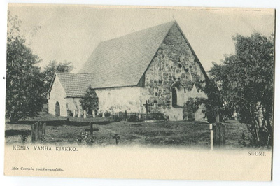 Kemi Keminmaa vanha kirkko 1900-luvun alku