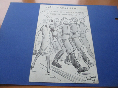 Onnela Aamumarssilla kp - 1940