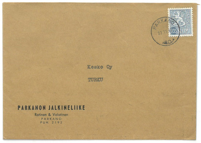 Firmakuori Parkanon Jalkineliike Ratinen & Volotinen