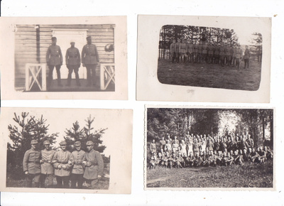4 VANHAA Valokuvaa Suojeluskunta Lotta Svärd Kuopio 1920-l