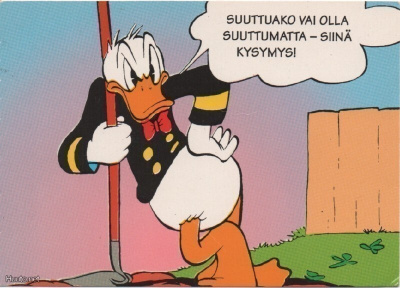 Disney : Aku - suuttuako vai olla suuttumatta