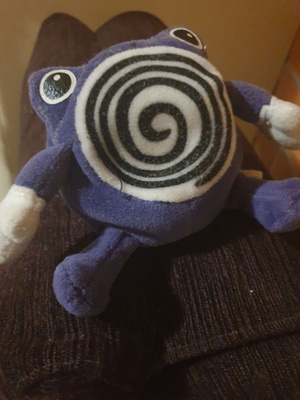 Keräilypehmo Pokémon Poliwhirl Hasbro 1998 Nintendo RARE