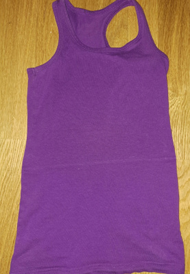 Violetti toppi koko Xs