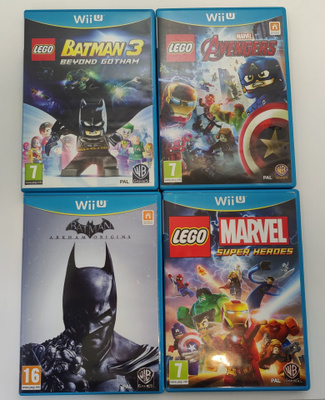 Lego Wii U pelejä +Batman ( wiiU )