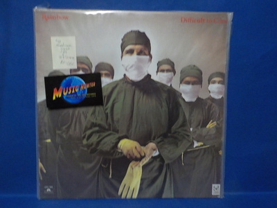 RAINBOW - DIFFICULT TO CURE EX-/EX 1ST SCANDINA PRESS -81 LP