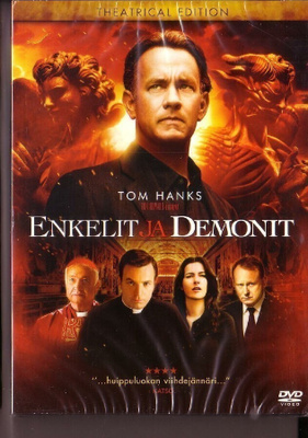 dvd, Enkelit ja demonit. Teatteriversio (Tom Hanks) UUSI/New