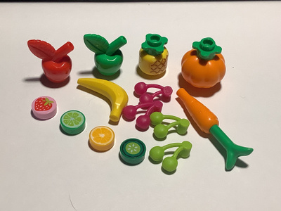 Lego Friends hedelmiä ja kasviksia