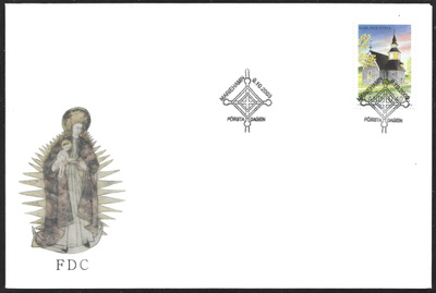 FDC Åland 2003  Kumlingen kirkko   LaPe ÅL 228