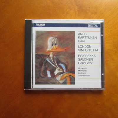 Hindemith –Merikanto –Lindberg –Zimmermann, Anssi Karttunen