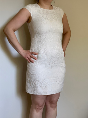 Ted Baker valkoinen juhlamekko 38