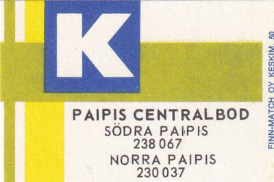 Paipis, Centralbod   3/4